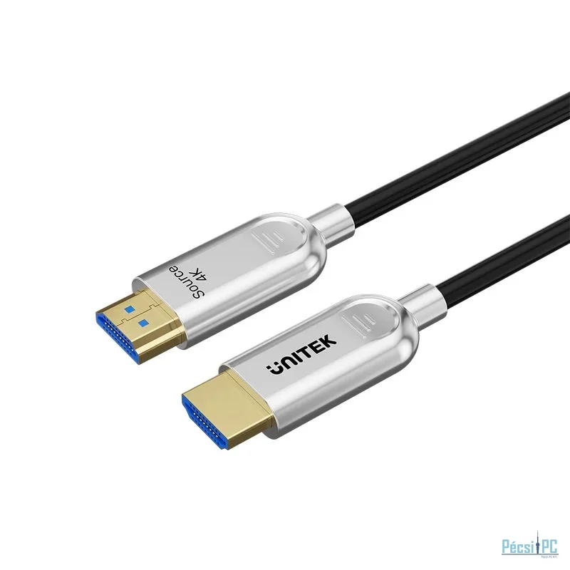 Unitek Fiber Optic 4K HDMI Cable 20m Space Grey
