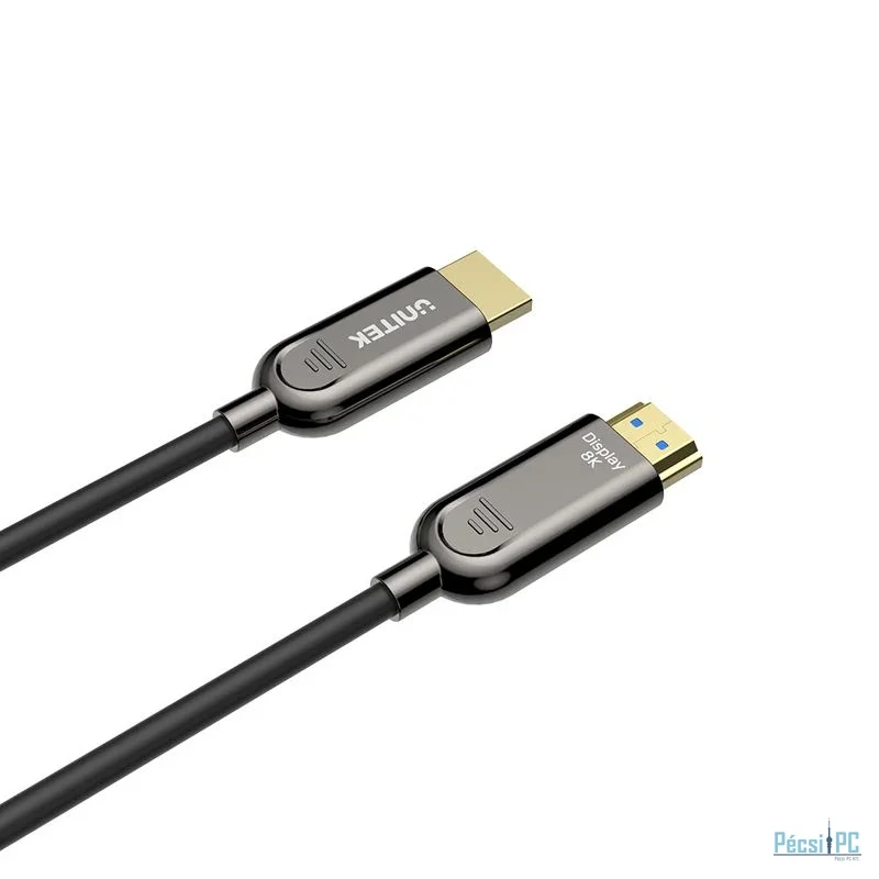 Unitek Fiber Optic 8K HDMI Cable 15m Black