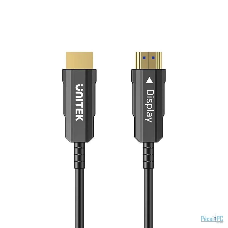 Unitek HDMI Fiber Optic Cable 4K 60Hz 20m Black