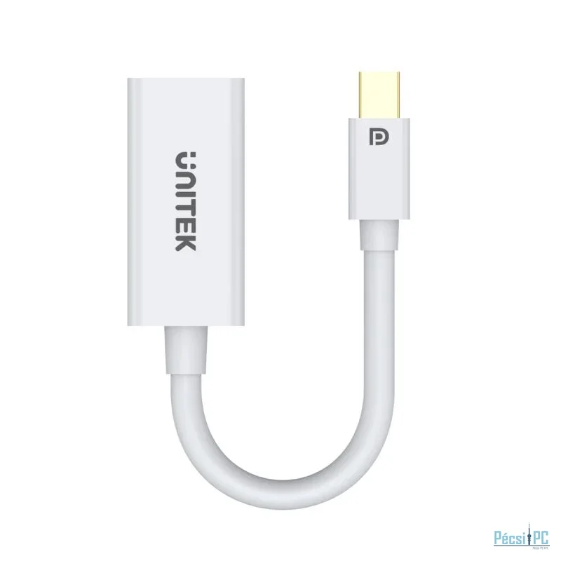 Unitek Mini DisplayPort to HDMI 1.4 Adapter 4K 30Hz White