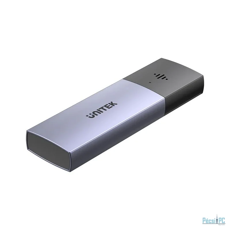 Unitek SolidForce Smart Anti-loss M.2 SSD Enclosure Space Grey