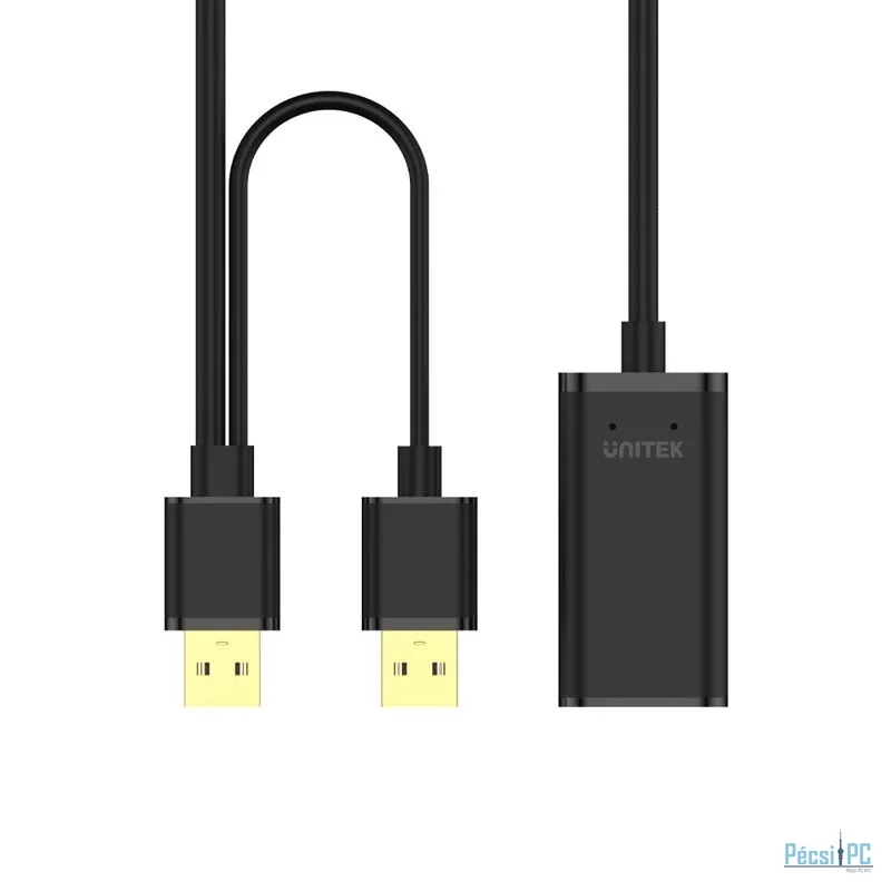 Unitek USB 2.0 Active Extension Cable 10m Black