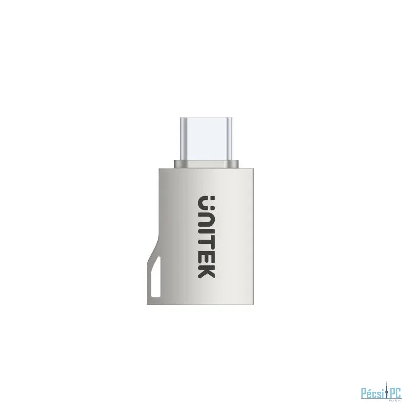 Unitek USB-C to USB-A OTG Adapter Silver