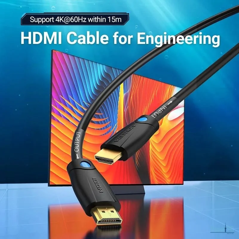 Vention HDMI to HDMI Cable 1,5m Black