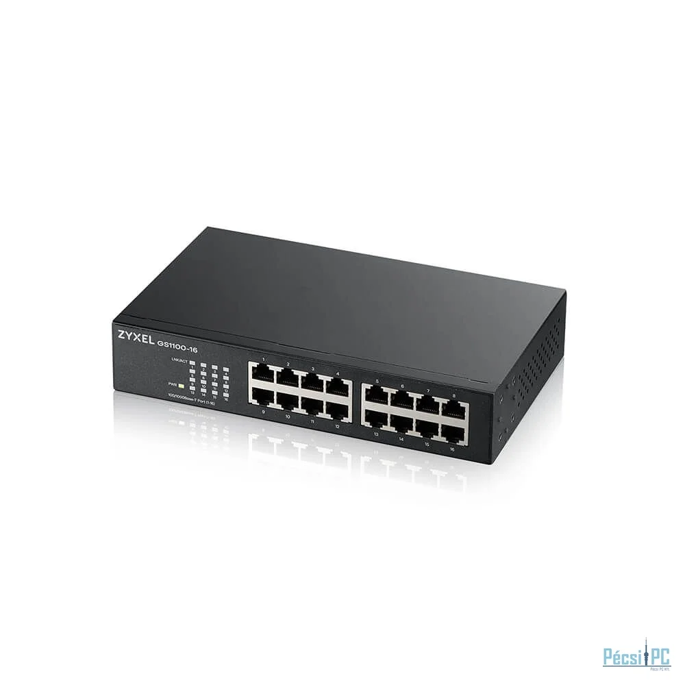 ZyXEL GS1100-16E-EU0101F 16-port GbE Unmanaged Switch