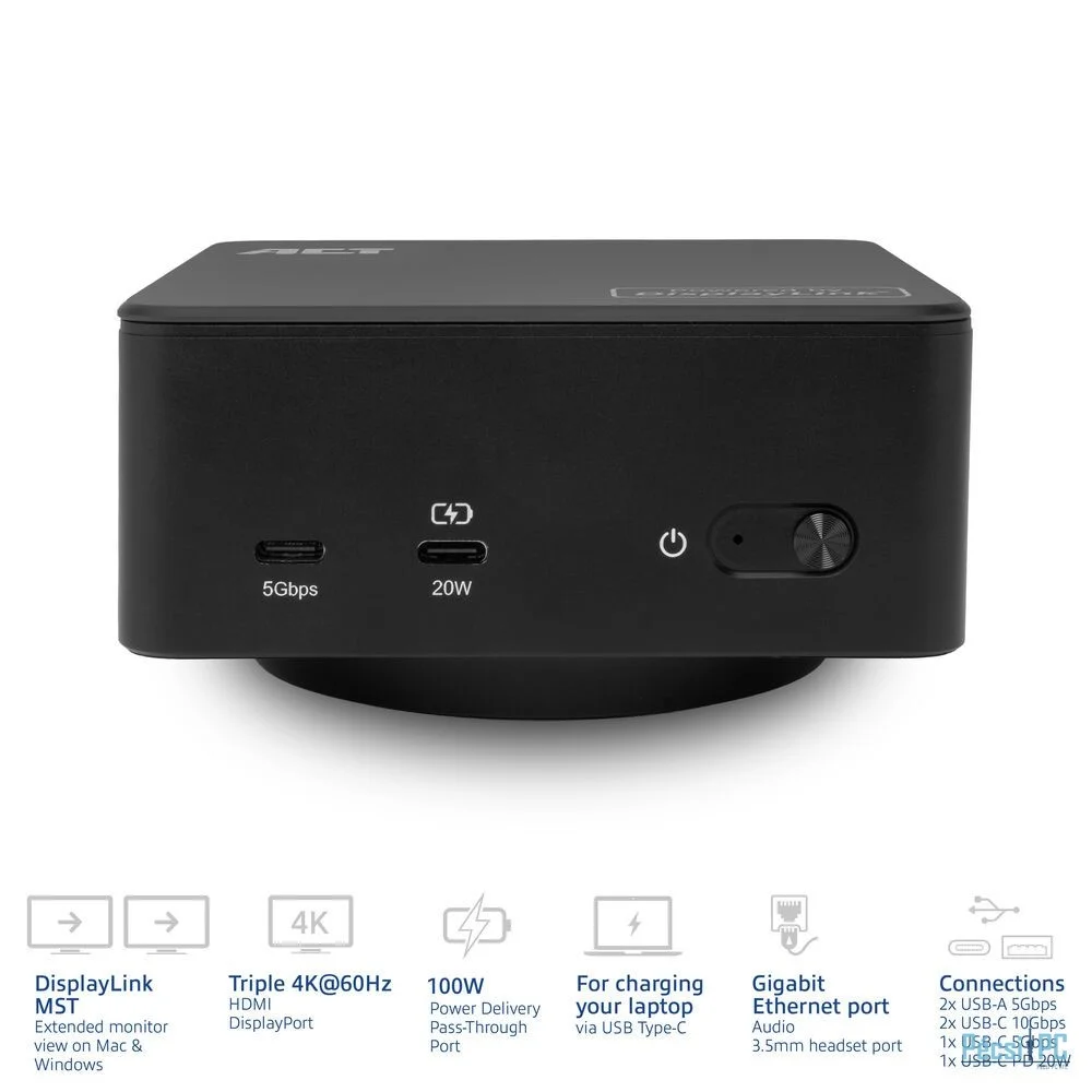ACT AC7148 Universal USB-C Docking Station 4K