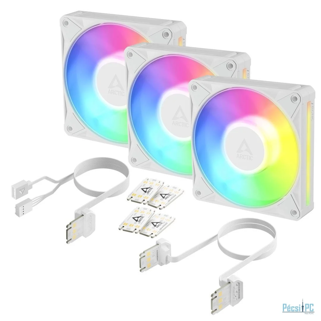Arctic BioniX P12 A-RGB White (3 Pack)