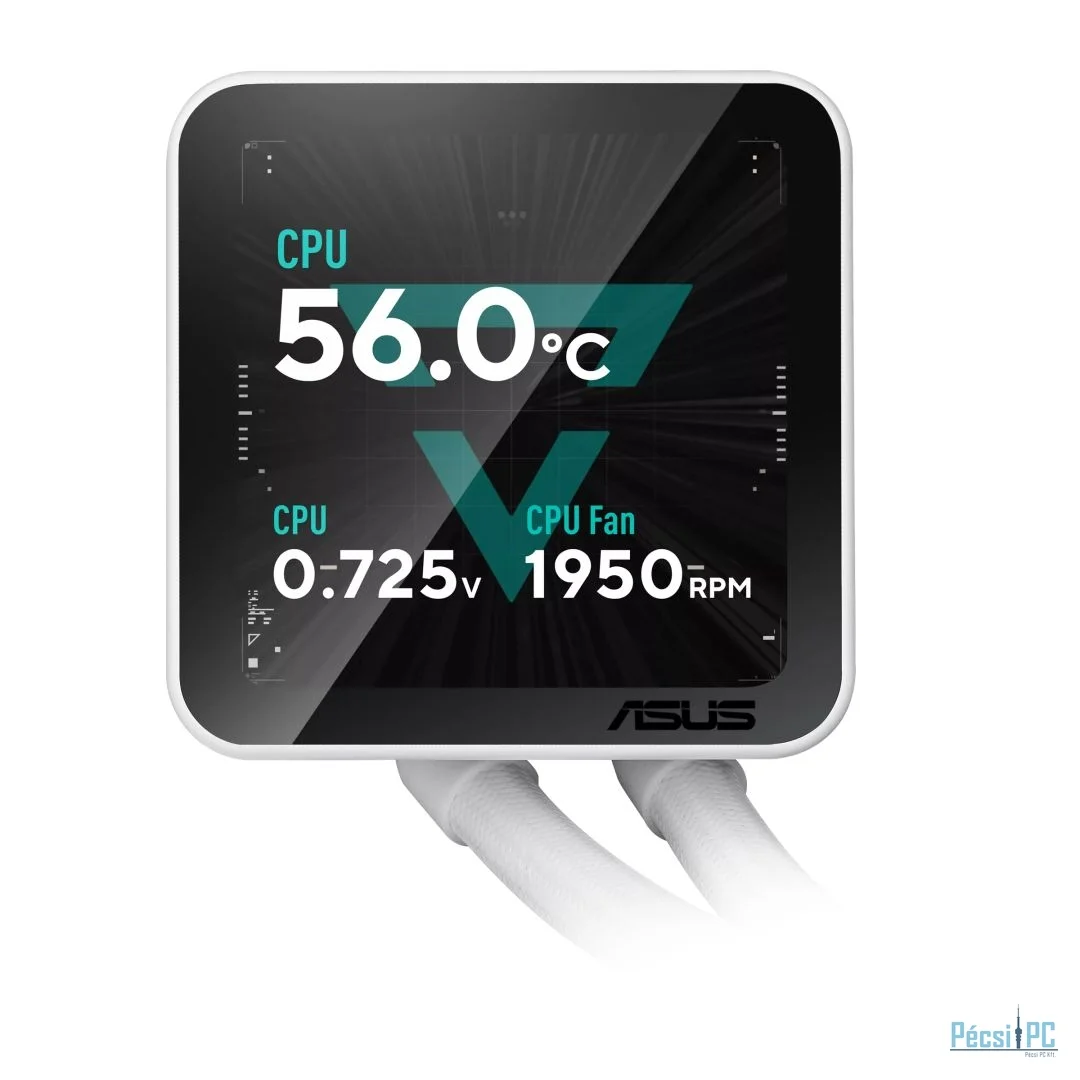 Asus PRIME LC II 360 ARGB LCD White Edition