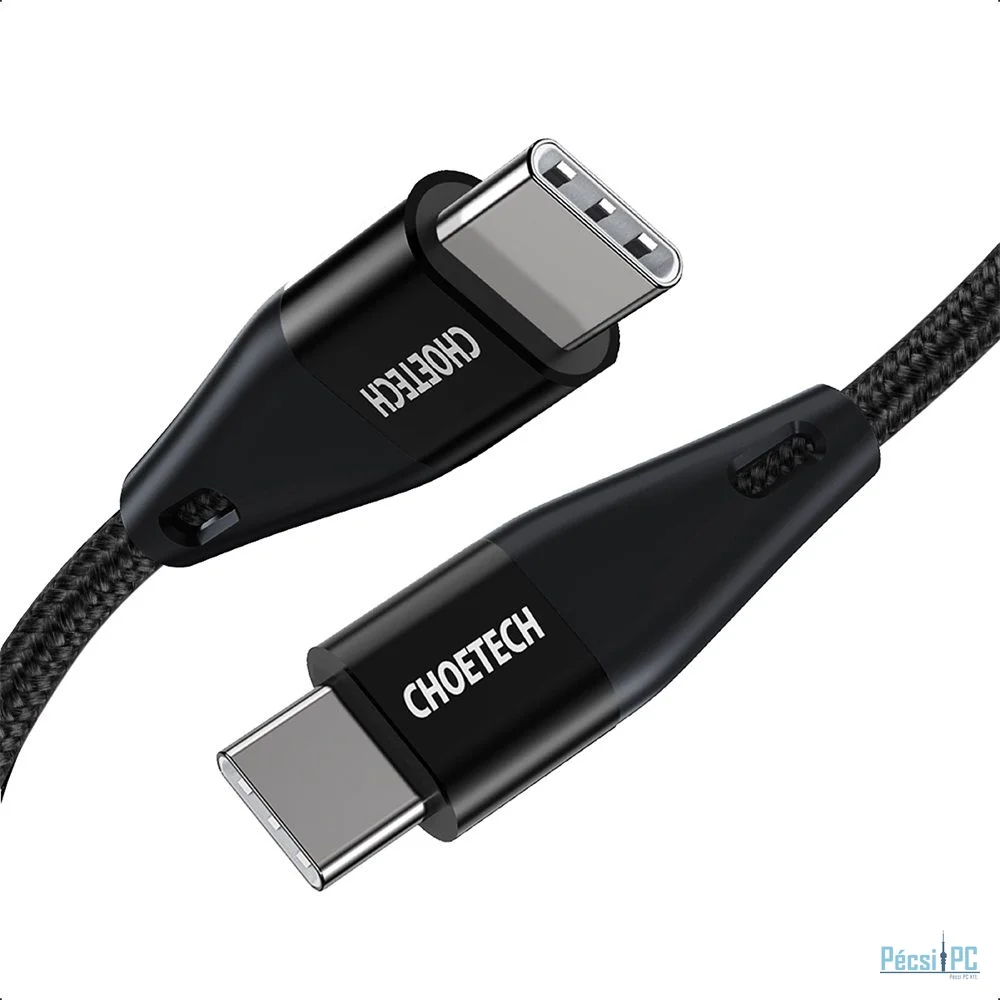 Choetech  XCC-1003 PD60W USB-C to USB-C cable 1,2m Black
