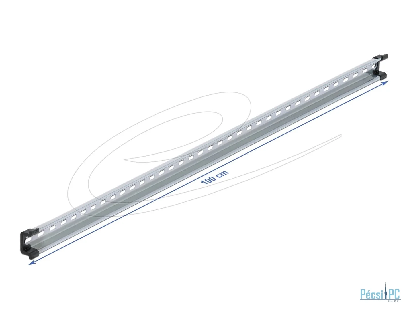 DeLock DIN Rail 35 x 15 mm (100 cm) Steel