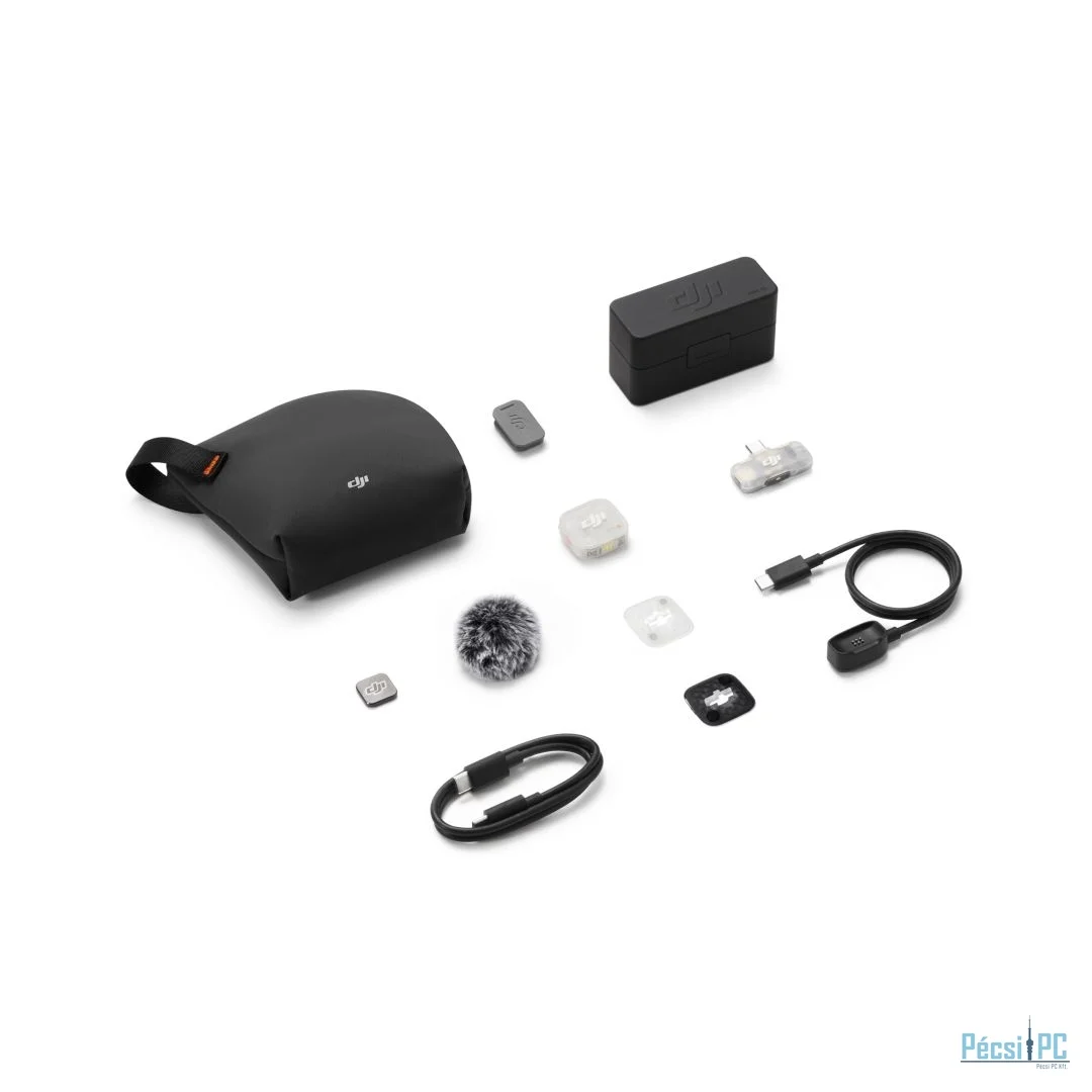 DJI Mic Mini 2S mikrofon (1 TX + 1 Mobile RX + Charging Case)