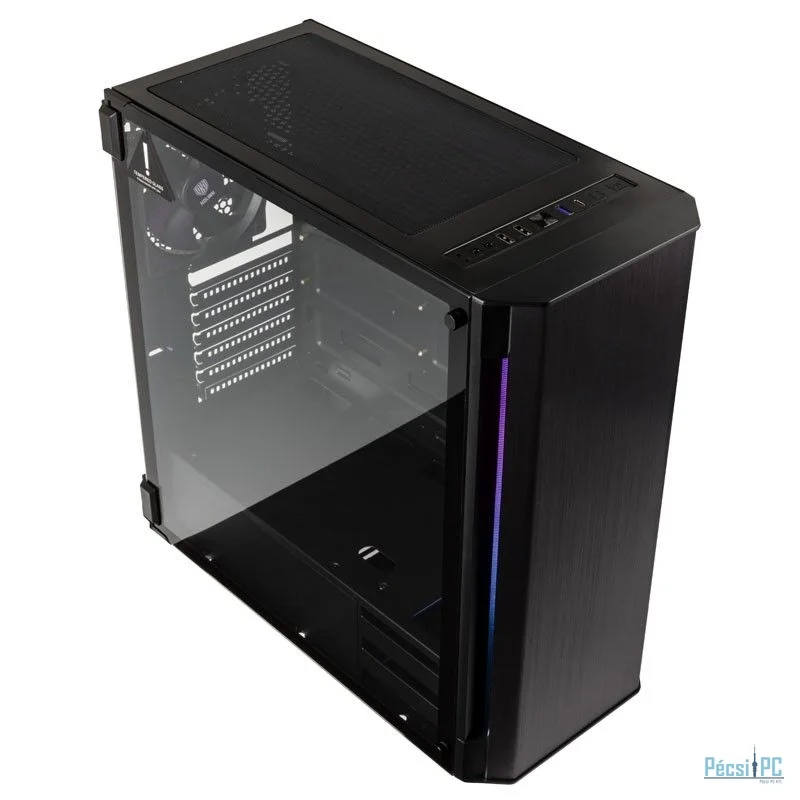 Kolink Refine RGB Tempered Glass Gunmetal Grey