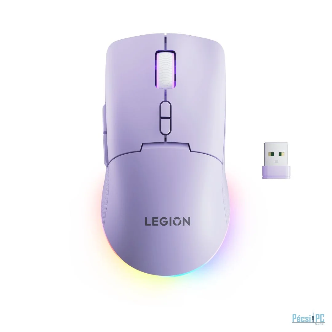 Lenovo Legion M220 Wireless Bluetooth RGB Gaming Mouse Aurora Purple