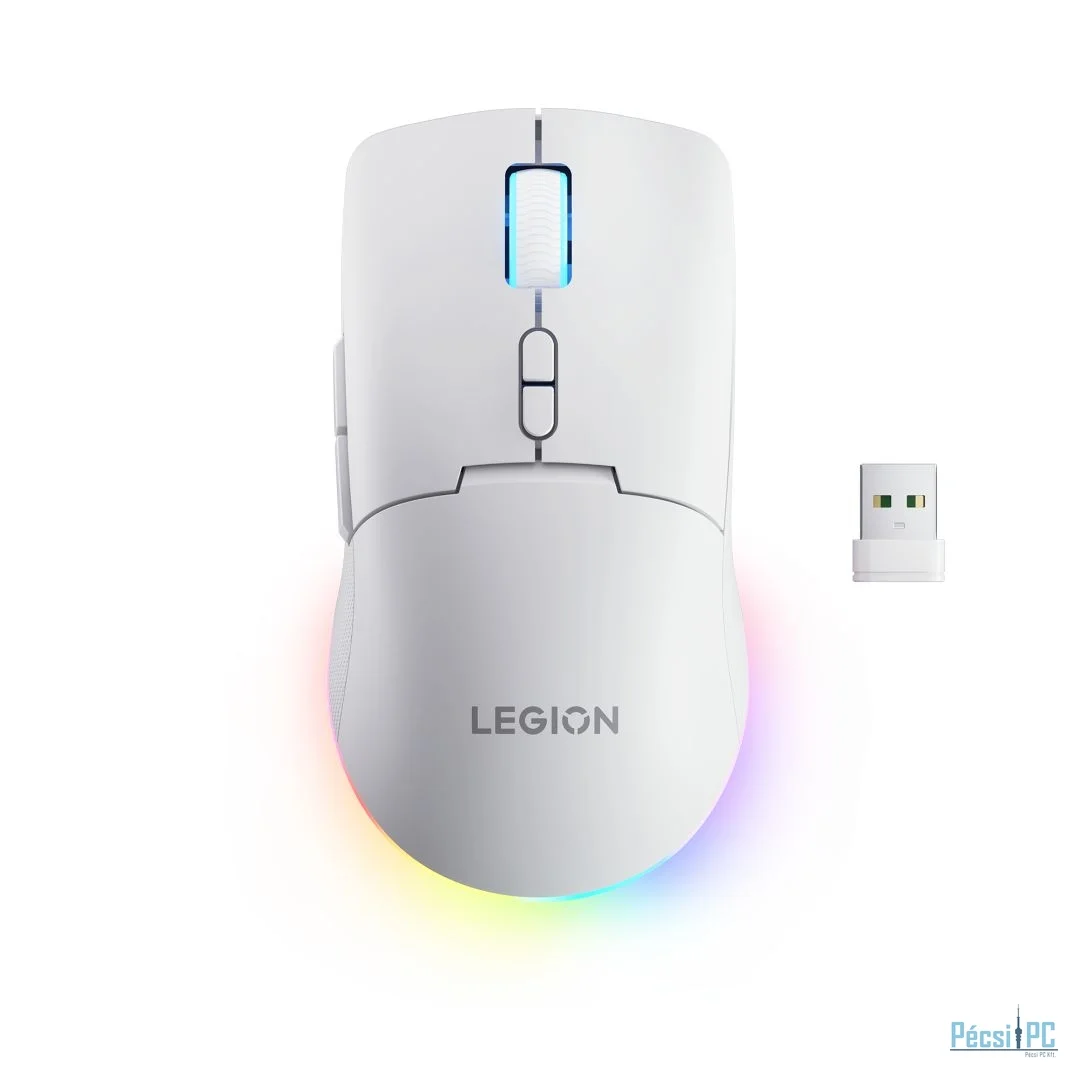 Lenovo Legion M220 Wireless Bluetooth RGB Gaming Mouse Glacier White