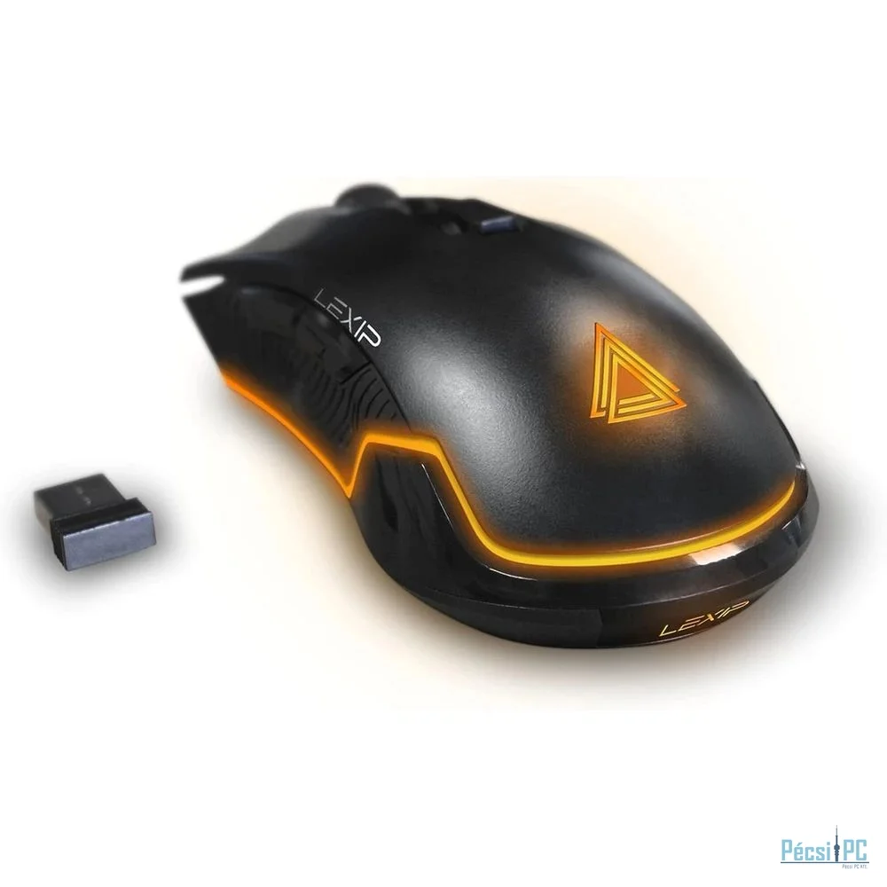 Lexip AR18 Aero Speed Wireless Gaming Mouse Black