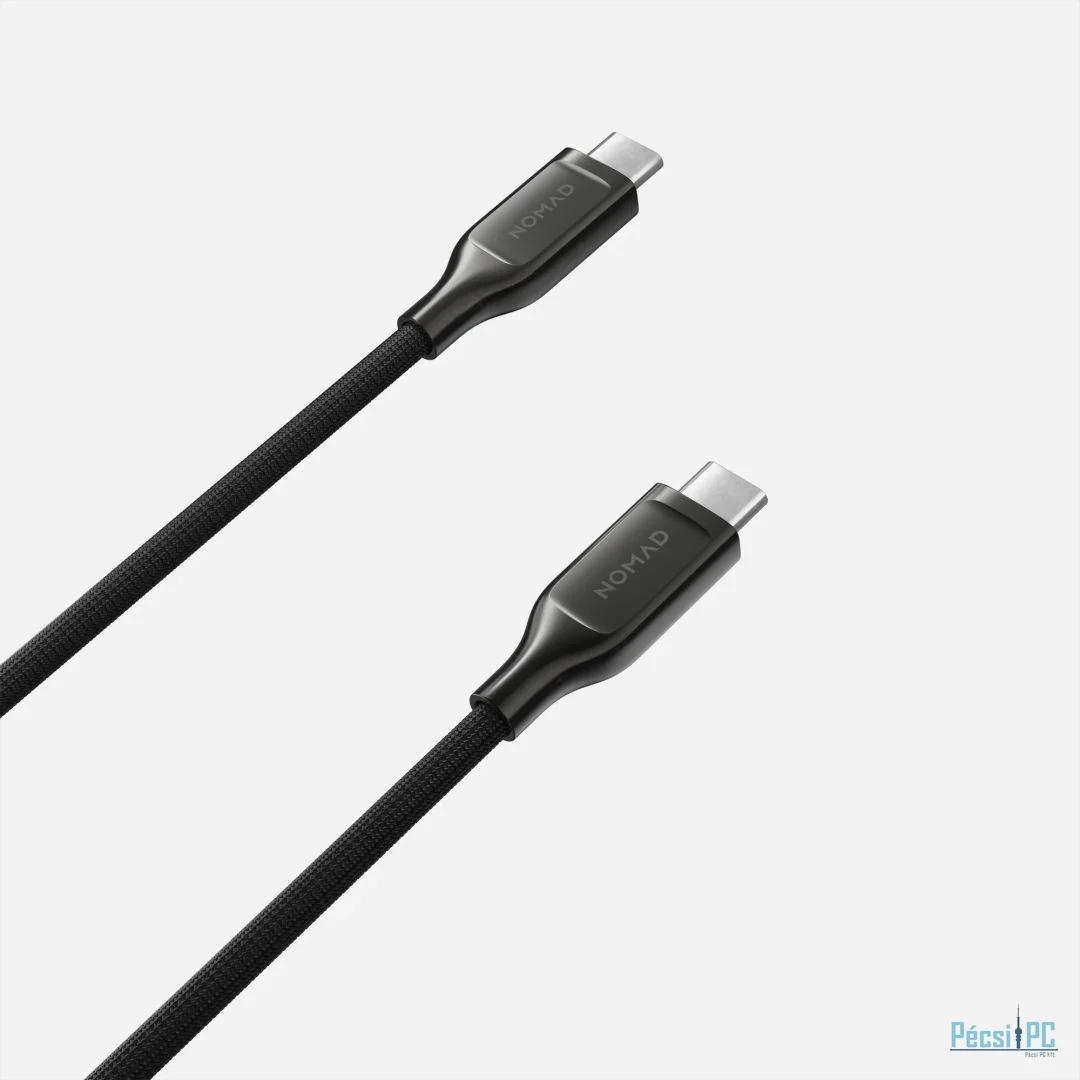 Nomad Kevlar USB4, USB-C to USB-C cable 0,3m Carbide V3