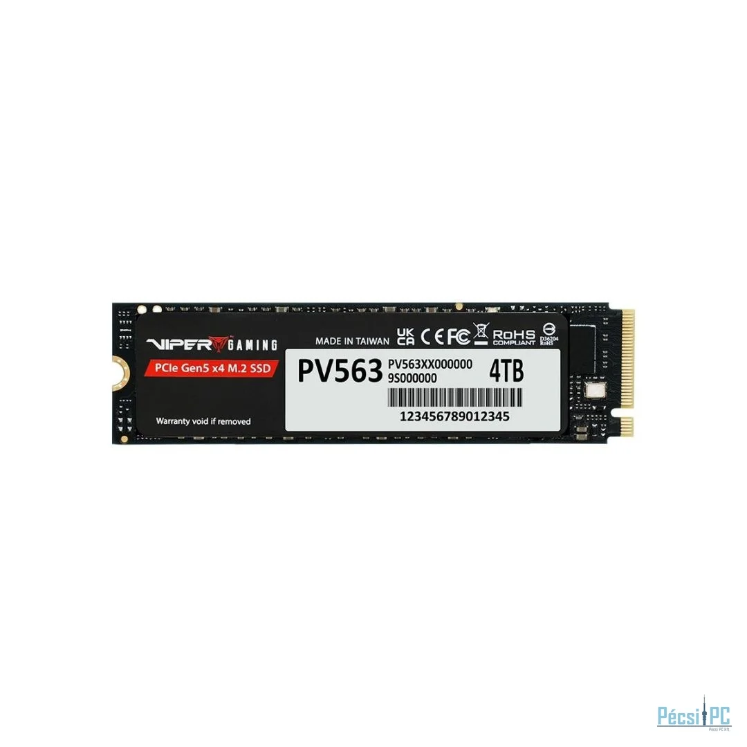 Patriot 4TB M.2 2280 NVMe Viper PV563