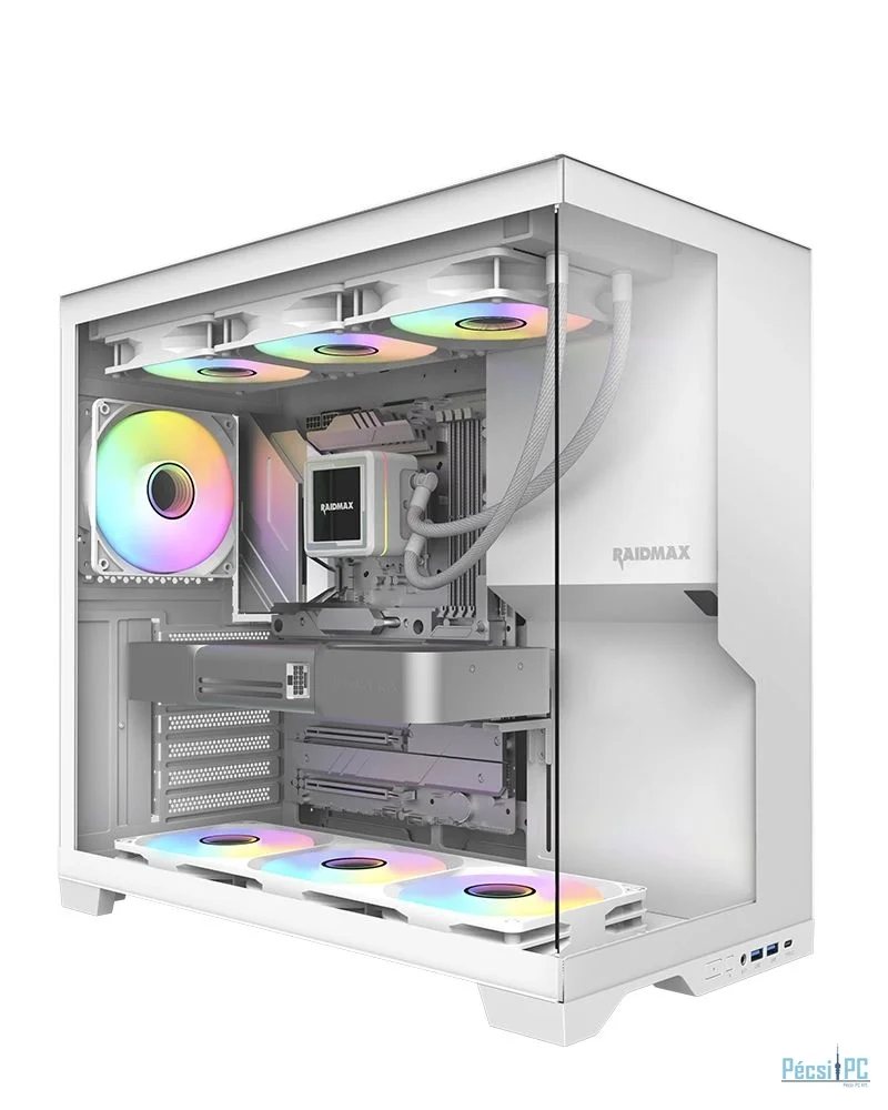 RaidMax Infinita i700 Tempered Glass White