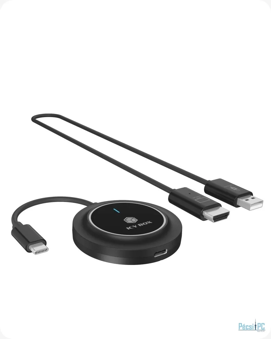 Raidsonic IcyBox IB-WL101 USB-C to HDMI Transmitter + Receiver