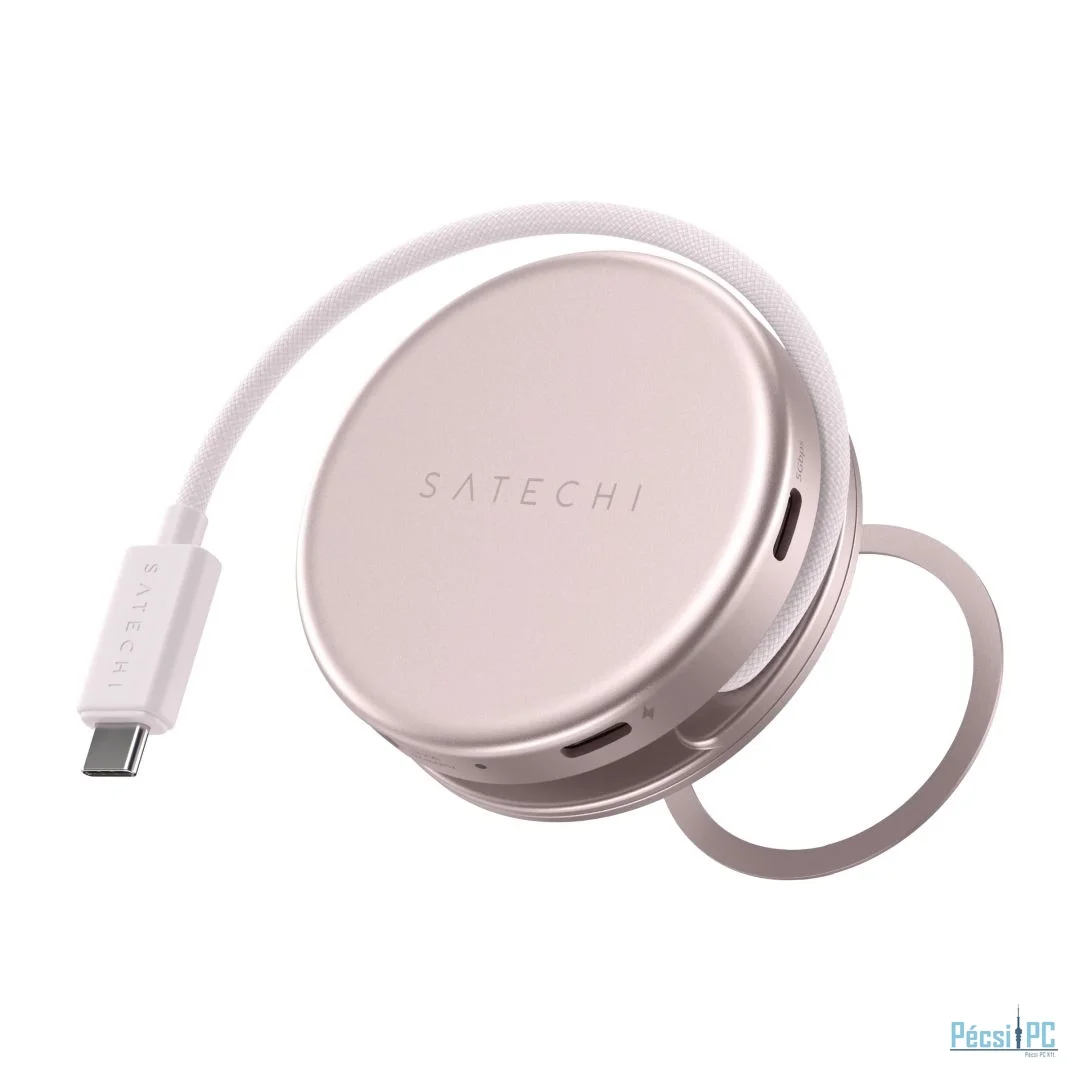 Satechi OntheGo 5-in-1 Multiport Adapter Blush