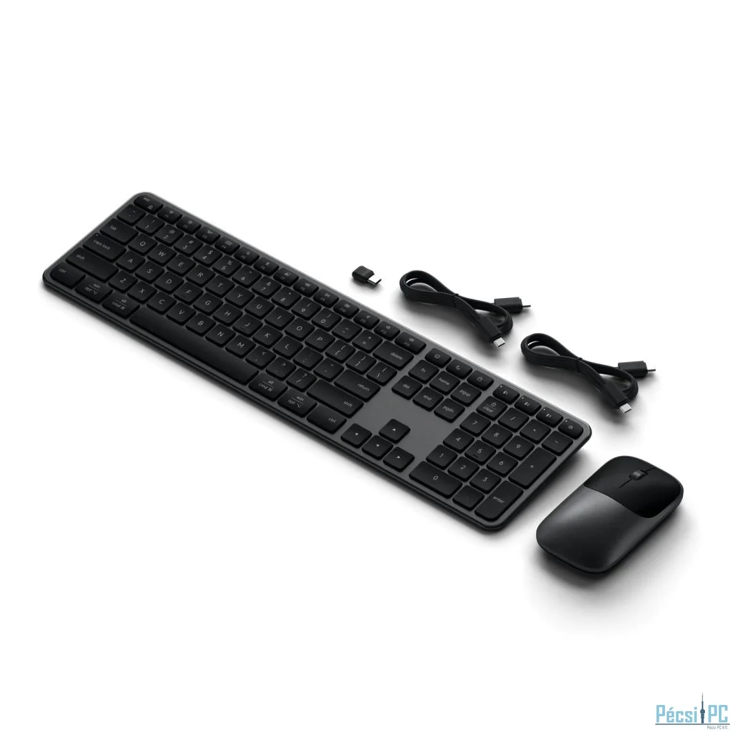 Satechi Slim CEX3 Wireless Keyboard Combo US Space Black