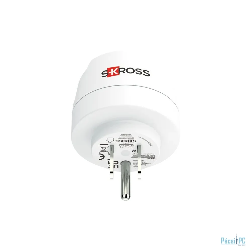 SKROSS Europe to USA 2-Pack Country Travel Adapter