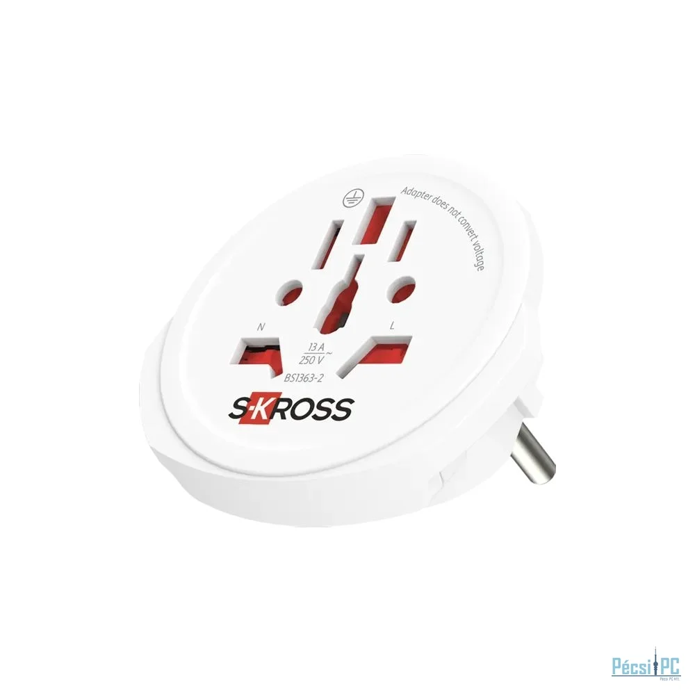SKROSS World to Europe 2-pack Travel Adapter