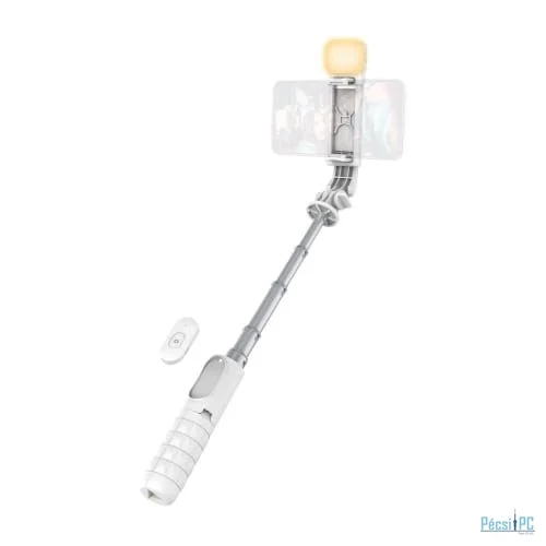TnB Influence 2 in 1 Bluetooth selfie stick White