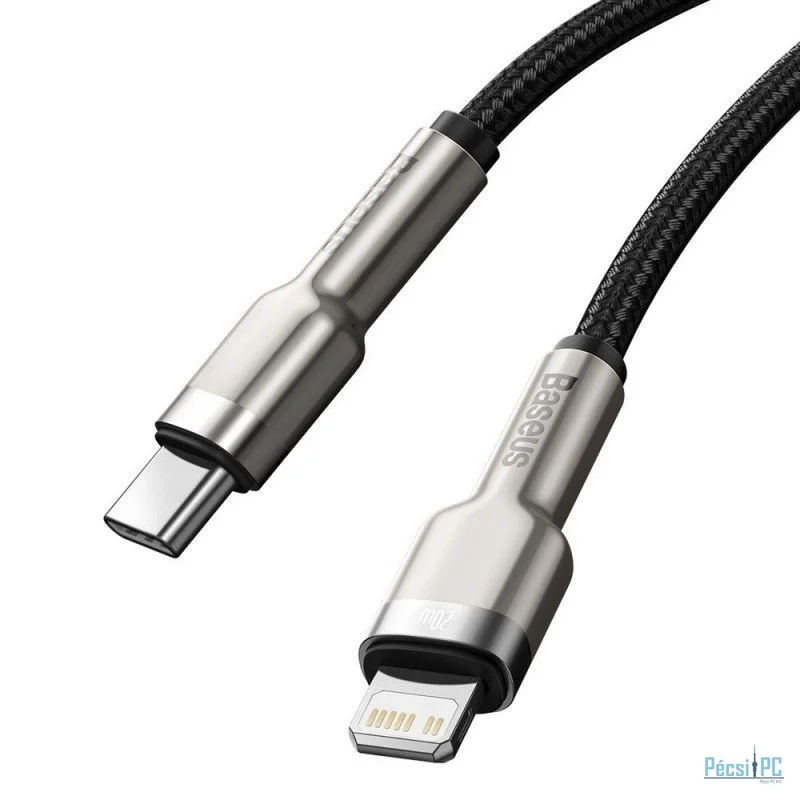 Baseus Cafule USB-C - Lightning Cable 20W 0,25m Black