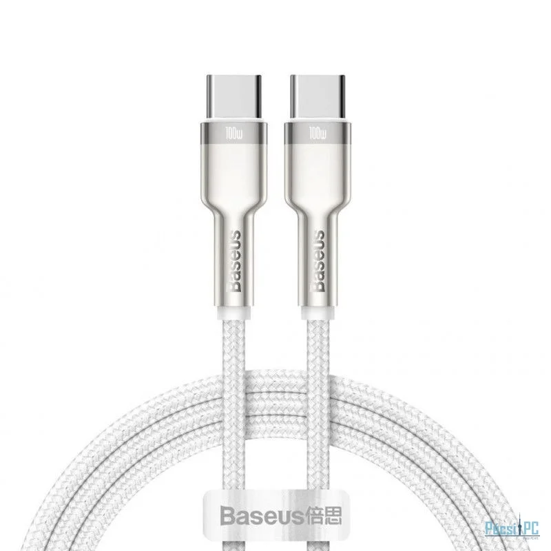 Baseus Cafule USB-C - USB-C Cable 100W 1m White
