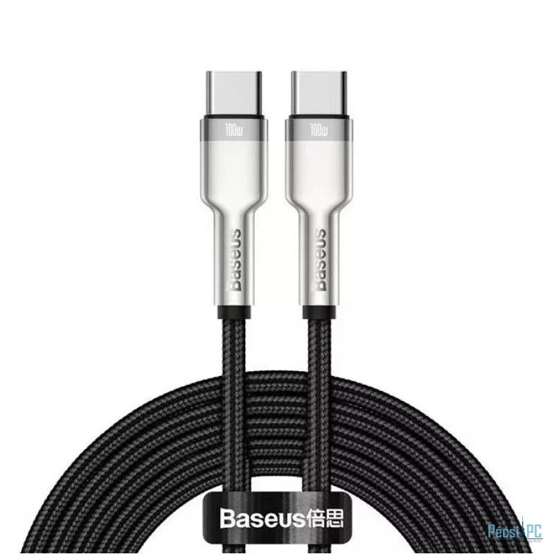 Baseus Cafule USB-C - USB-C Cable 100W 2m Black