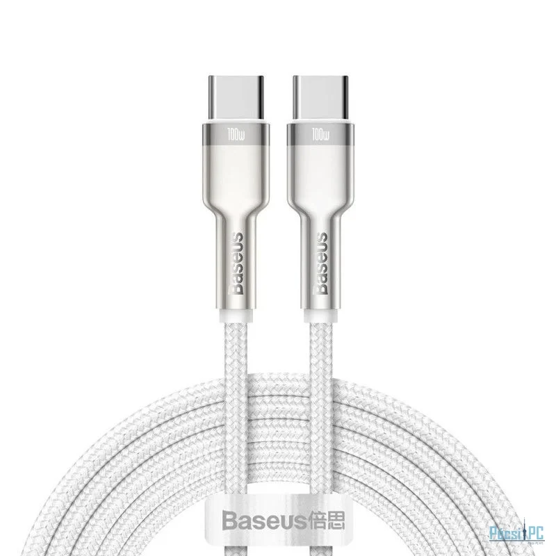 Baseus Cafule USB-C - USB-C Cable 100W 2m White