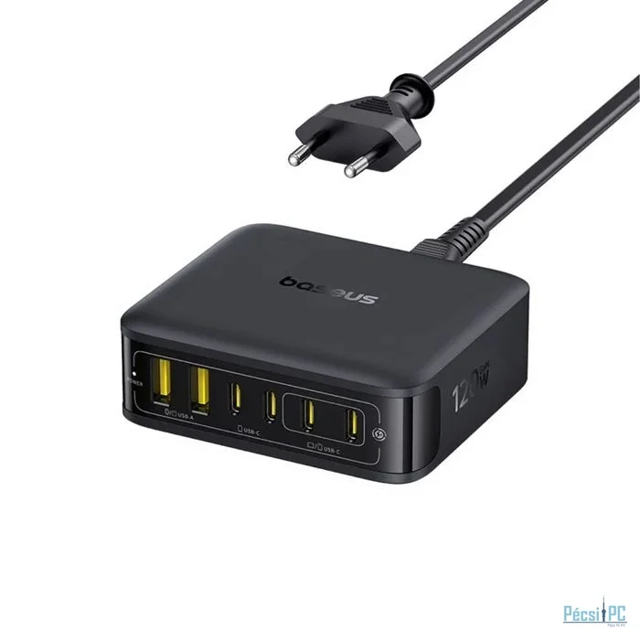 Baseus EnerFill FH21 Desktop Charging Station 4C+2U 120W Black