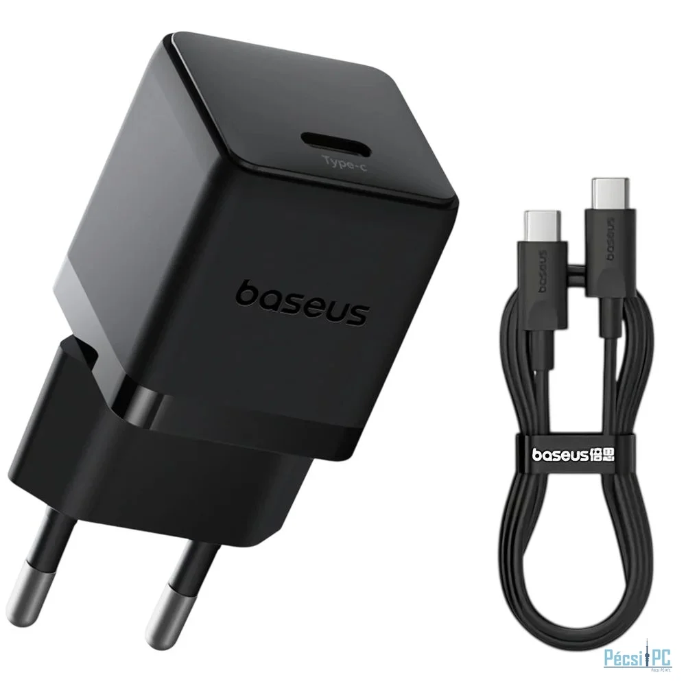 Baseus Palm USB-C Charger 20W Black