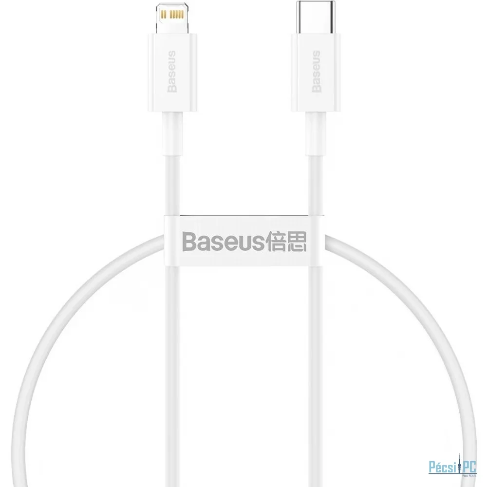 Baseus Superior 20W Type-C/Lightning Cable 1,5m White