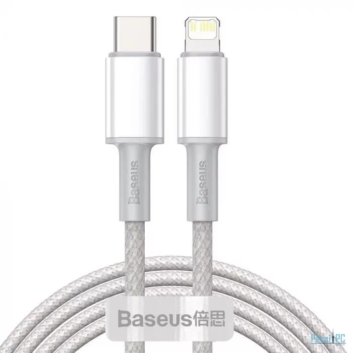 Baseus USB-C to Lightning Cable 2m White