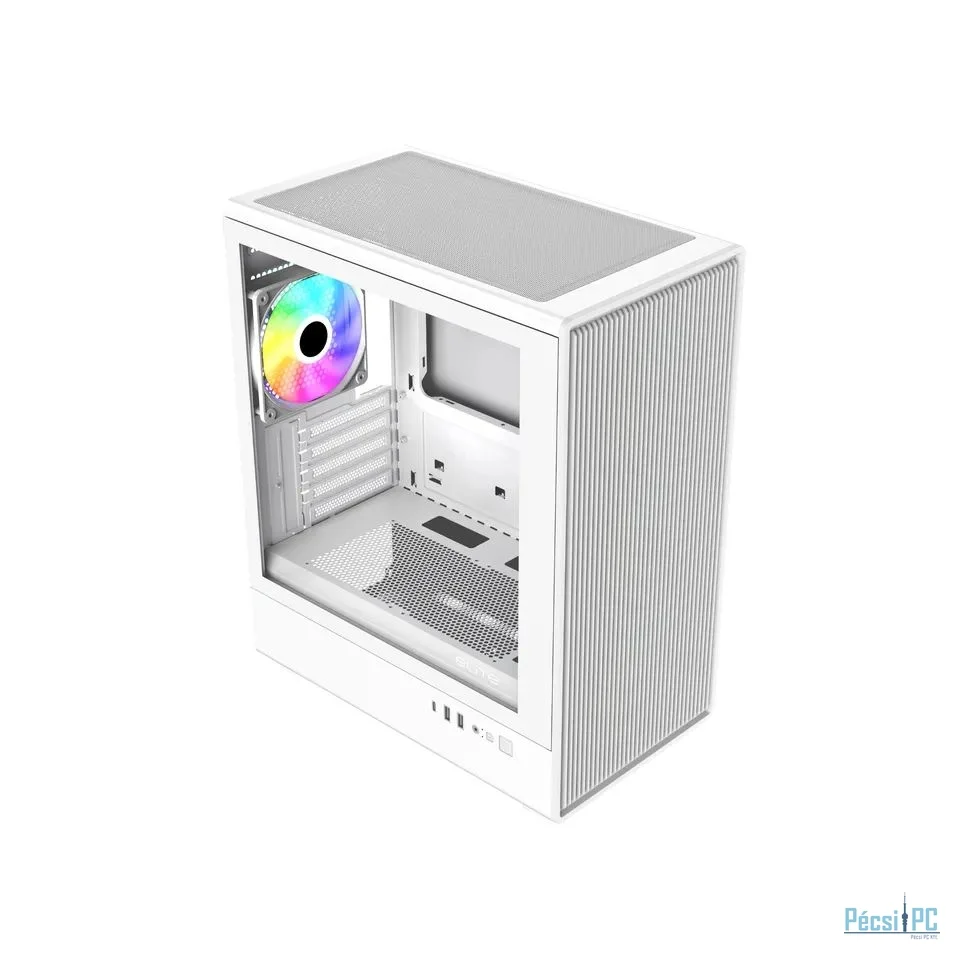 Cooler Master Elite 350 Tempered Glass White