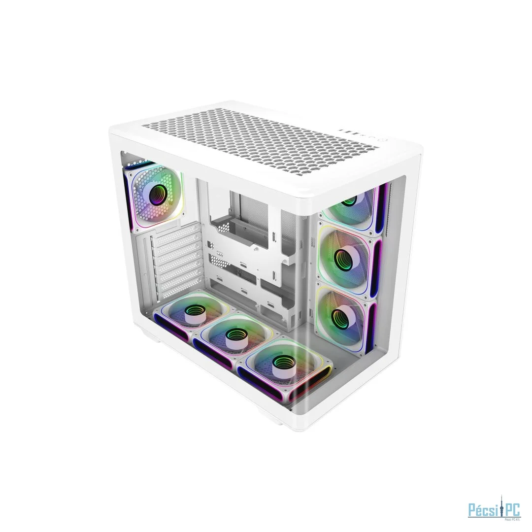 Cooler Master Elite 600 Tempered Glass White
