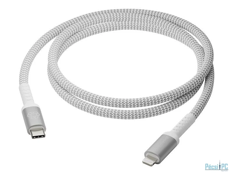 dbramante1928 re-charge Pro USB-C to Lightning Braided Cable 1,2m White