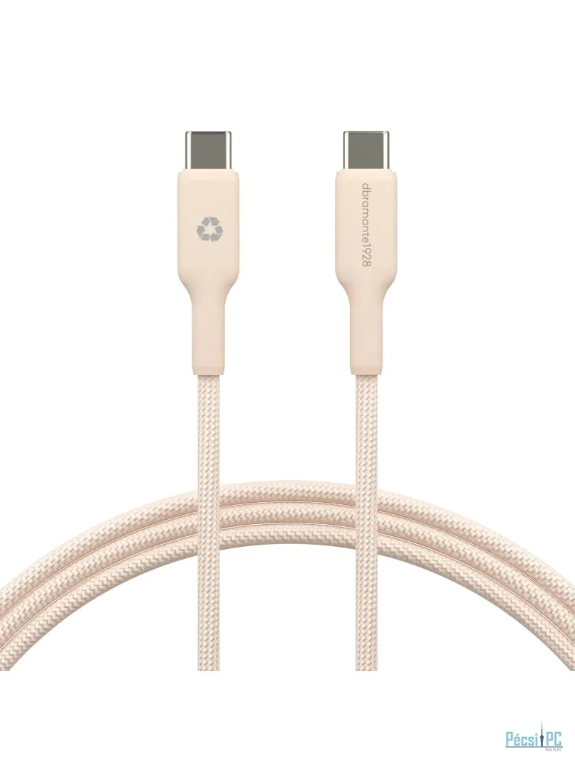 dbramante1928 re-charge USB-C to USB-C 60W PD cable 1,5m Beige