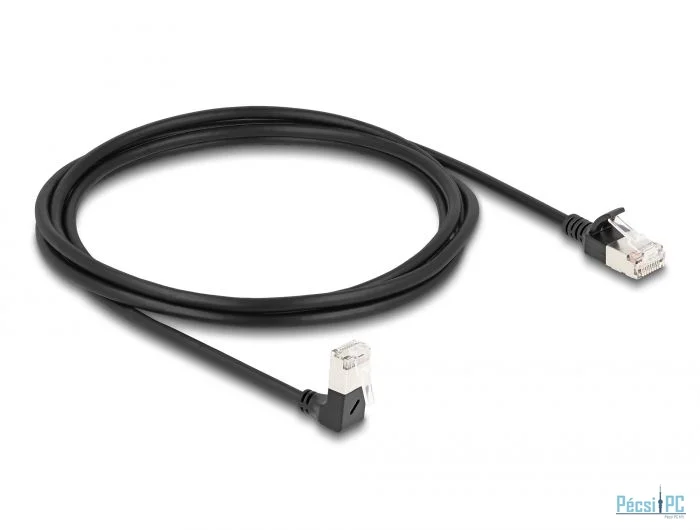 DeLock CAT6A S-FTP Patch Cable 2m Black