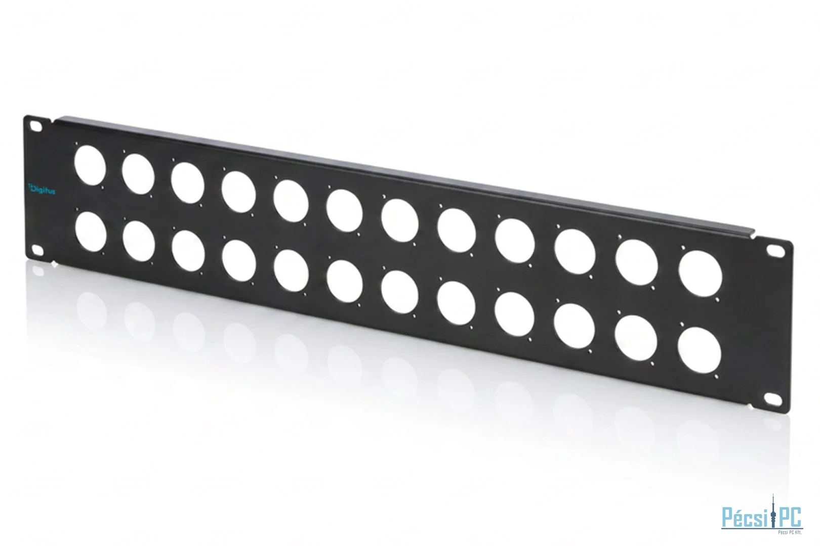 Digitus 2U rack panel for 24 x D-Type modules