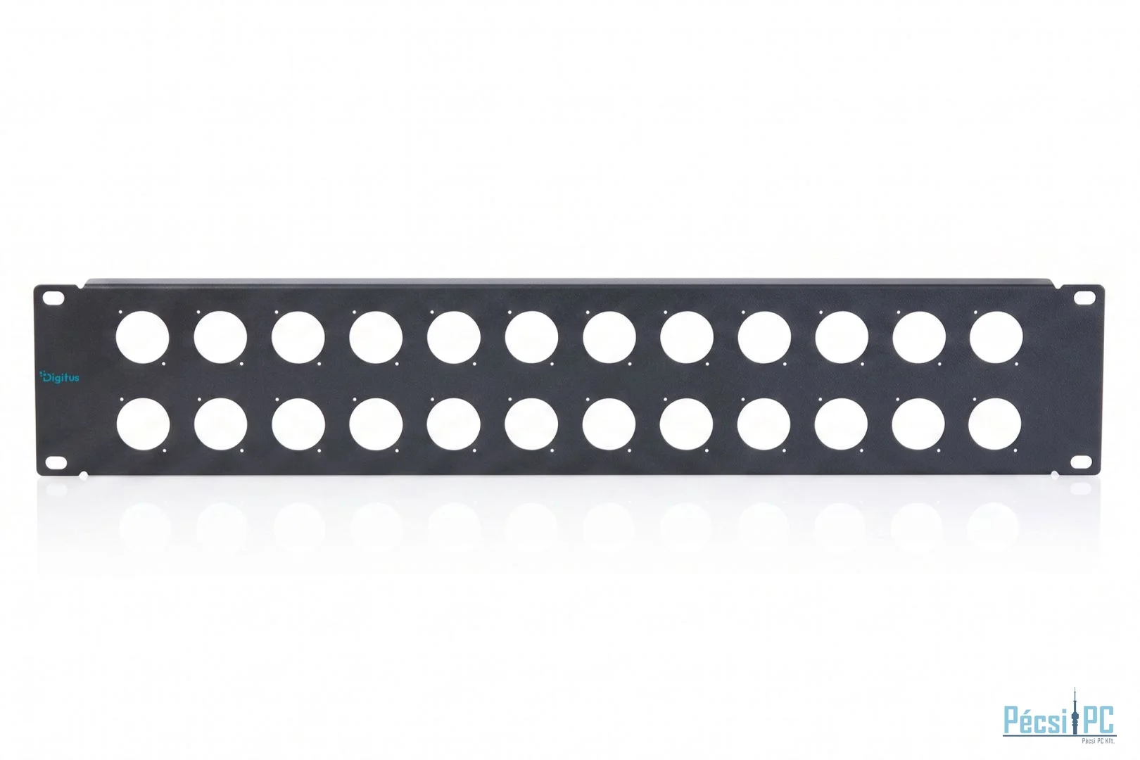 Digitus 2U rack panel for 24 x D-Type modules