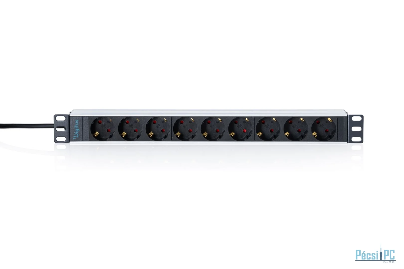 Digitus DN-95444 Túlfeszültségvédő 9DIN 2m Black/White