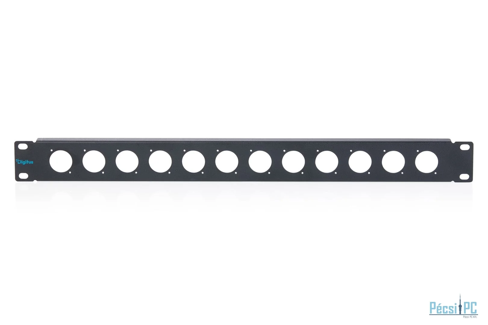 Digitus 1U rack panel for 12 x D-Type modules