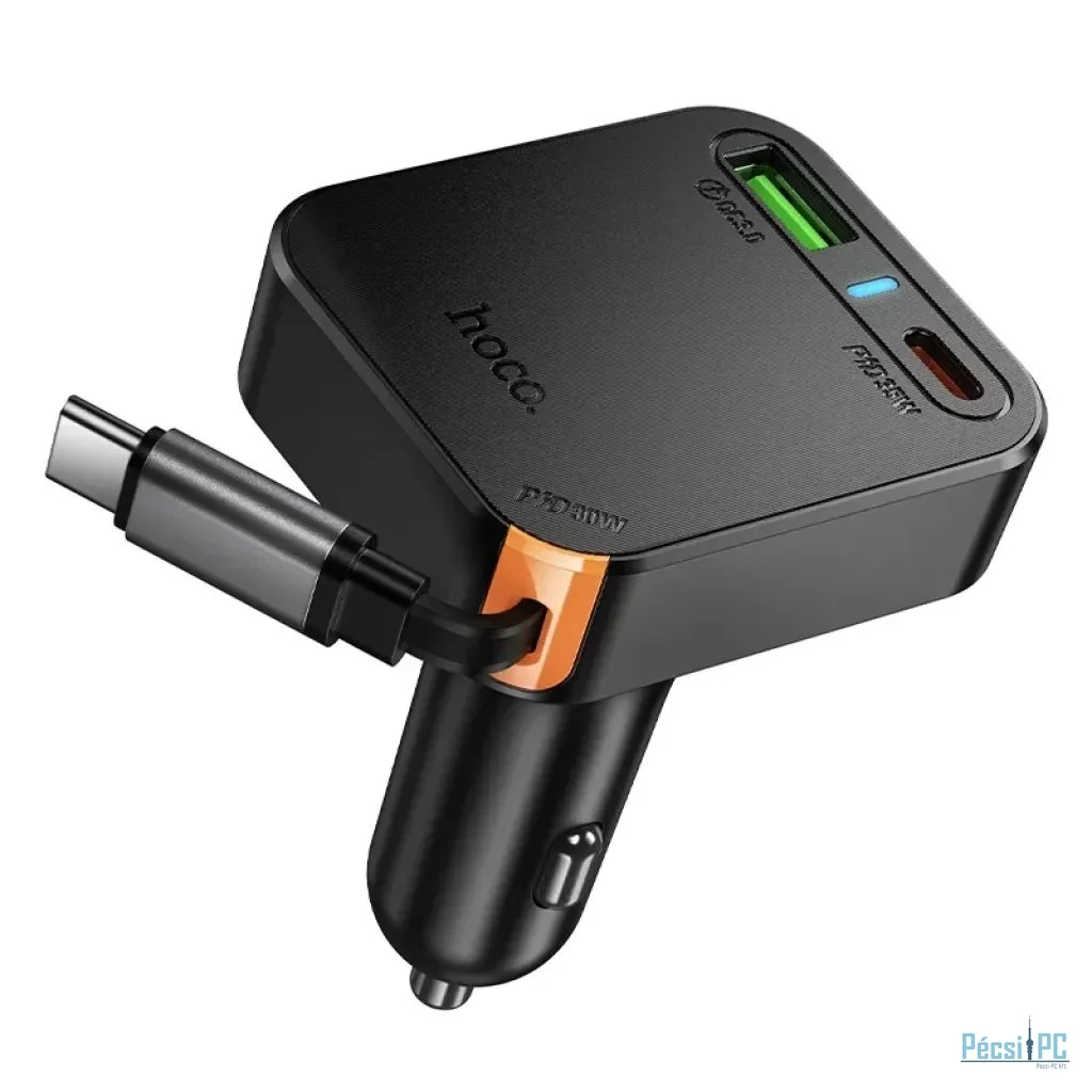 Hoco NZ18 Car Charger 65W Black