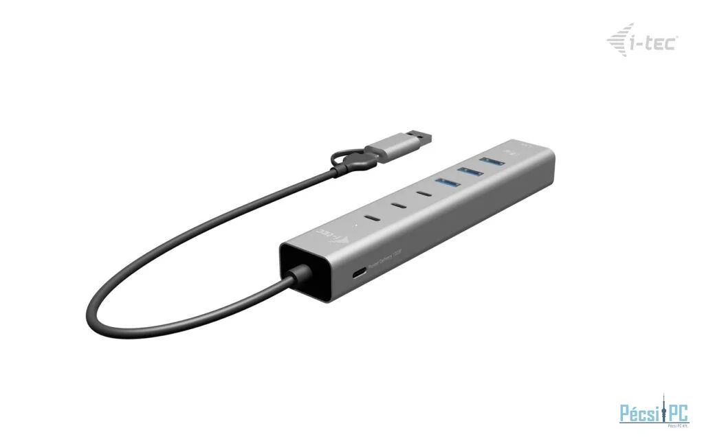 I-TEC USB-C/USB-A Metal HUB 6 port