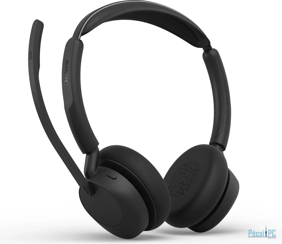 Jabra Evolve3 45 UC Stereo Link 390c Wireless Bluetooth Headset Black