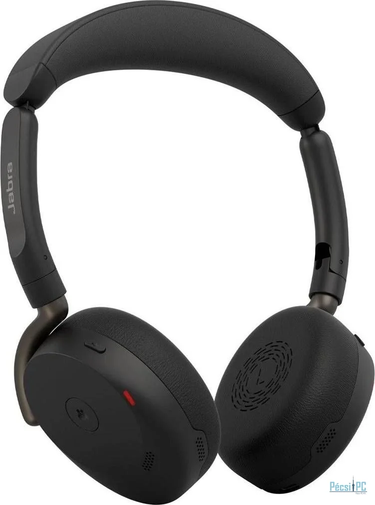 Jabra Evolve3 65 Flex MS Stereo Link390a Wireless Bluetooth Headset Black