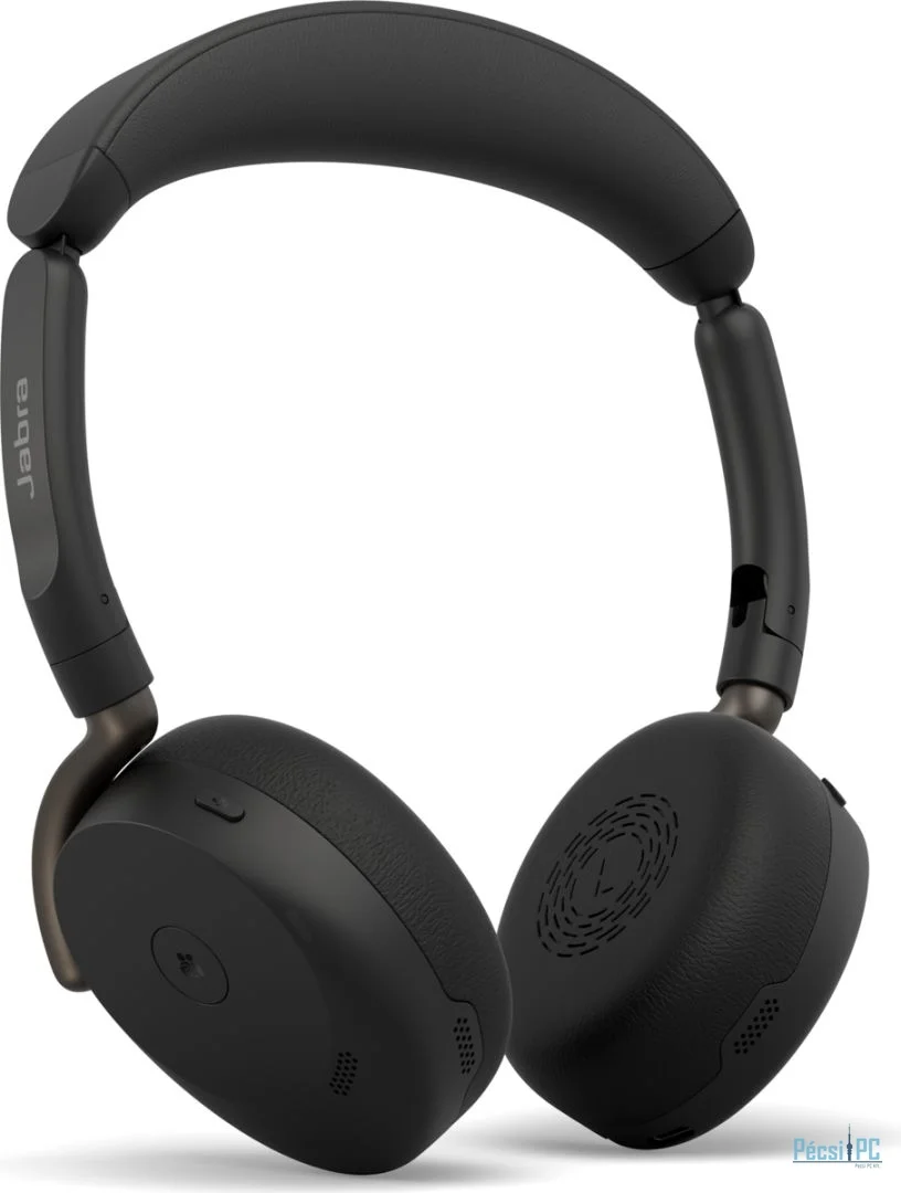Jabra Evolve3 65 Flex MS Stereo Link390c Wireless Bluetooth Headset Black